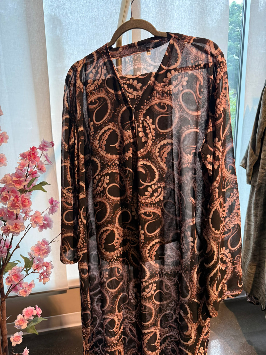 Royal Bronze Abaya | Size 54 | W/ Scarf