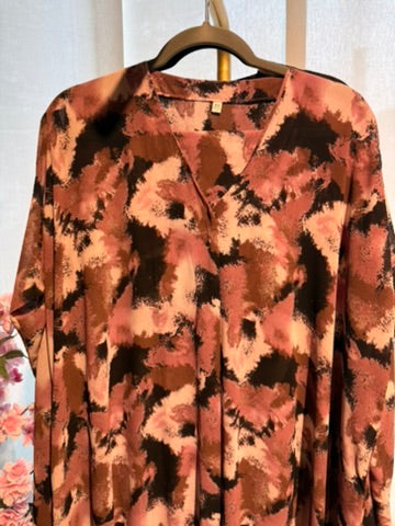 Sunset Blend Abaya | Size 60 | W/ Scarf